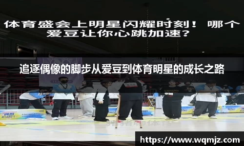 追逐偶像的脚步从爱豆到体育明星的成长之路